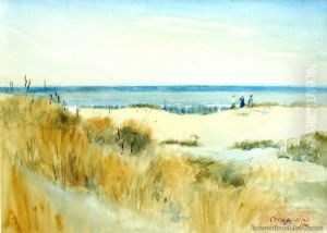 Ladies In The Sandhills, Brighton by Cecil Kelly