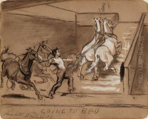 Going Upstairs To Bed by James Edward Kelly