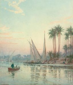 Evening On The Nile by Robert George Talbot Kelly
