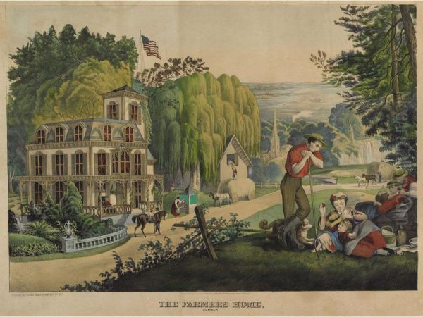 The Farmers Home, Summer - view 1