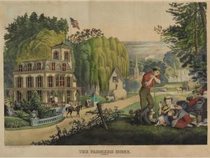 The Farmers Home, Summer by Thomas Kelly