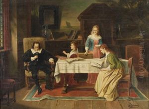 Figures In An Interior