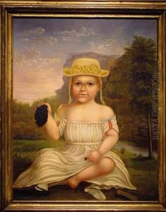 Portrait Of A Young Girl In A Landscape Portrait Of A Young Girl In A Landscape
