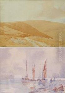 The Harbour Mouth, Looe by Frank Kelsey