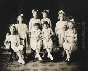 Studio Portraits: Four Pairs Of Twin Sisters