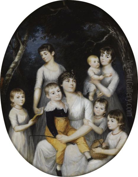 Portrait Of A Family Group - view 1