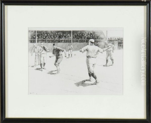 A Baseball Game - view 1