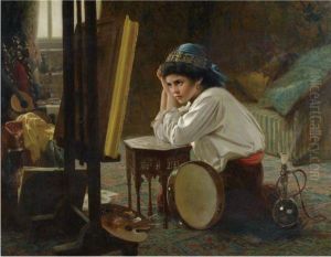 Admiring The Painting