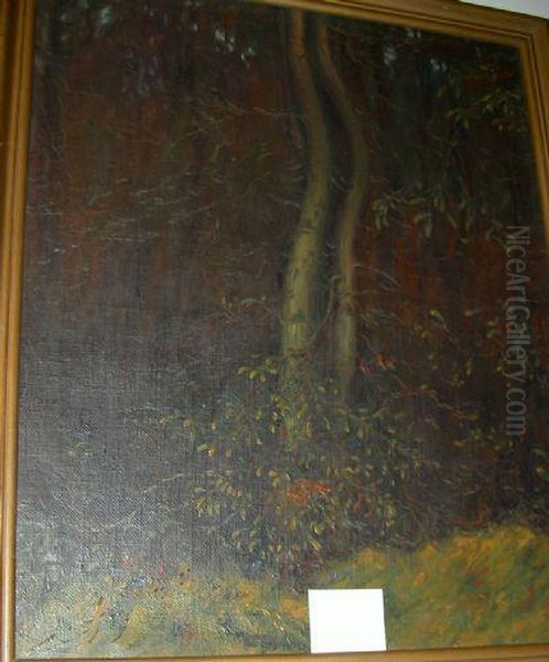 Olja, Landskap Med Bondgard, 37x44 - view 1