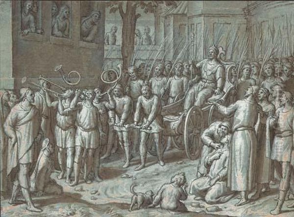 The Triumph Of A Ruler In The Streets Of A City - view 1