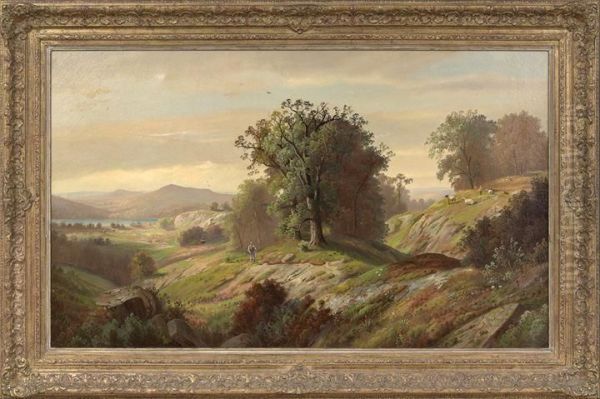 A Panoramic Autumnal Landscape - view 1