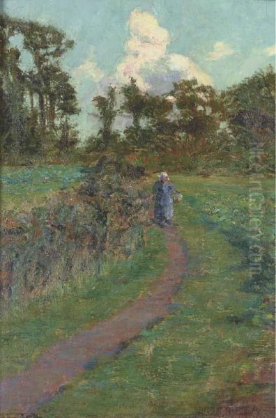 Figure On A Path, Brittany - view 1