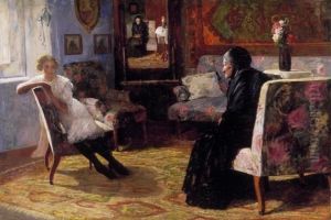 Visiting The Grandmother by Geza Kende