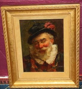 Portrait Of A Tudor Courtier by Sydney Percy Kendrick