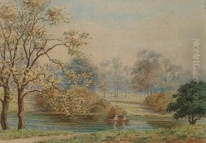 Views Of Kensington Gardens by Florence Kennedy