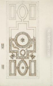 Ceiling Design For The White House, Kew, Home Of Frederick, Prince Of Wales by William Kent