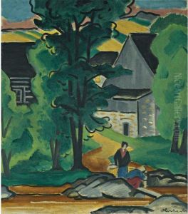 Washerwomen by Oldrich Kerhart