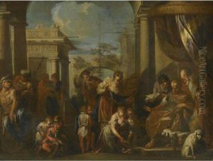Moses Trampling On Pharaoh's Crown by Anton Kern