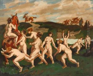 Amazonok by Josef Karoly Kernstok