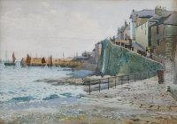 Looking In To Newlyn Old Harbour - view 1