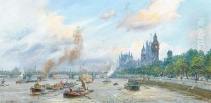 The Thames Below Westminster