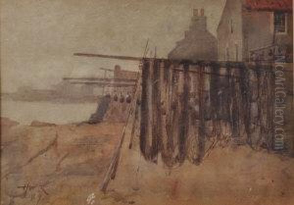 Drying The Nets - view 1