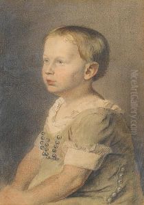 Portrait Of Richard Edward Kerrich (1801-1972) by Thomas Kerrich