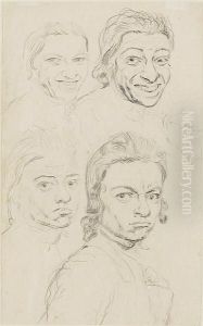 Self-portrait by Thomas Kerrich
