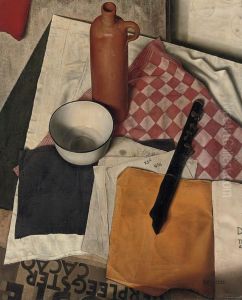 Stilleven Met Fluit: A Still Life With Flute by Dick Ket