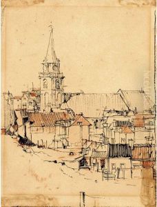 Kerk Te Scheveningen by Dick Ket