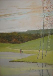Landschap Met Ven. by Vital Keuller