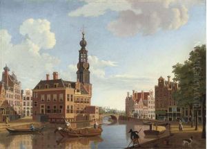 The Singel With The Munttoren, Amsterdam