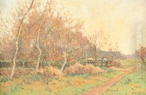 Weidelandschaft by Adriaan Keus