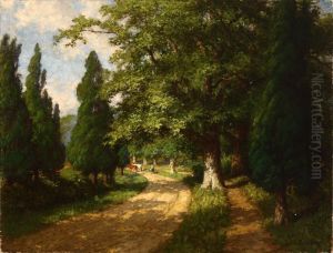Summertime, Chain Bridge Road by John Ross Key