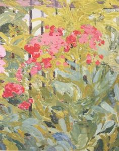 Garden Gate With Flowers