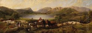 The Highlands Of Scotland by Friedrich Wilhelm Keyl
