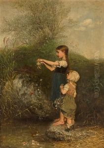 Young Sisters by Emil Keyser