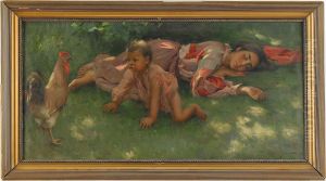 While Mother Is Asleep by Nikolai Vasilievich Kharitonov