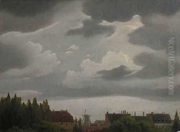 Vue De Coppenhague, The King's Garden Byrosenborg Castle - view 1