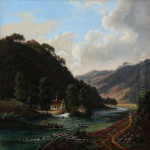 Parti Af Greisdalen Ved Weile by F. C. Kiaerskou