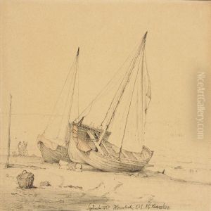 Fishing Boats On The Beach