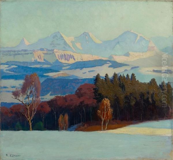 Winterliche Gebirgslandschaft - view 1