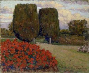 Giardino Toscano (fauglia) by Giorgio Kienerk