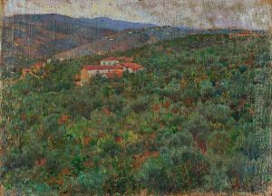 Pioggia by Giorgio Kienerk