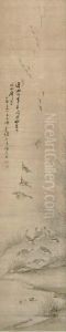 Descending Geese At The Xiao And Xiang Rivers by Yang Kihoon