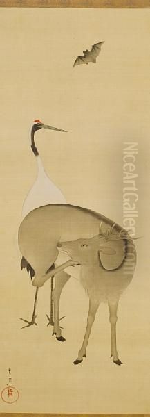Threeauspicious Animals - view 1