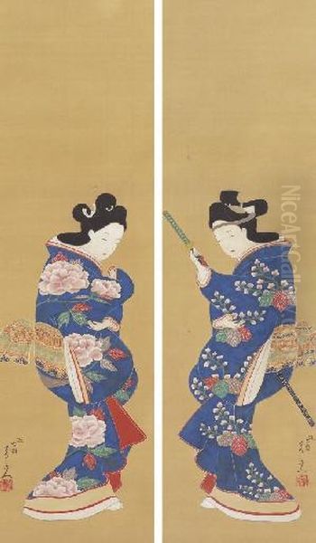 Beauty And Dandy In Kanbun Style - view 1