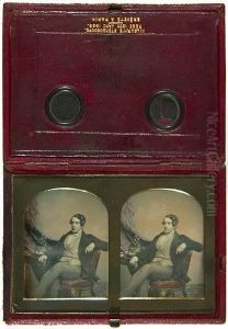 Kilburn's Stereoscope: Portrait Of A Gentleman
