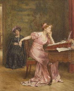 The Answer by George Goodwin Kilburne