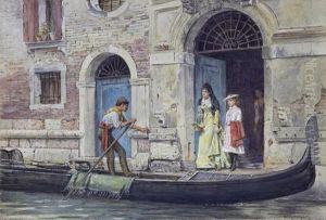 A Venetian Outing by George Goodwin Kilburne
